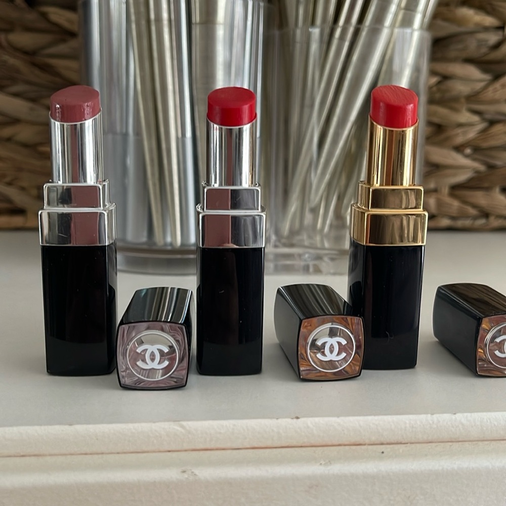 Chanel Lipstick Bundle, shades 116, 130 and 60